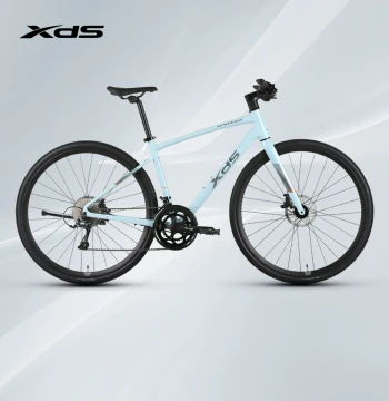 XDS Xidesheng 2025 New Model Jisu 380 Flat Bar Road Bike, Leisure Commuting Fashionable Simple Bicycle for Men and Women