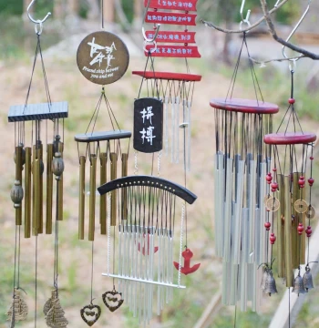 Japanese Style Metal Wind Chime Ornament, Door Decoration, Creative Birthday Gift for Men and Women, Bedroom Outdoor Bell, Retro Decorative Hanging Piece