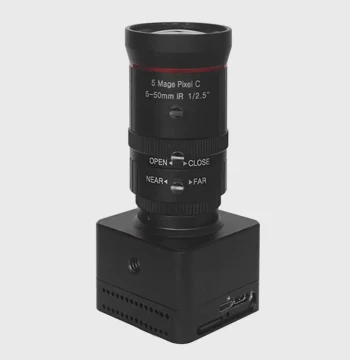 4K Industrial Camera Microscope WIFI Live Streaming 10x Optical Lens Night Vision Telescope Recorder