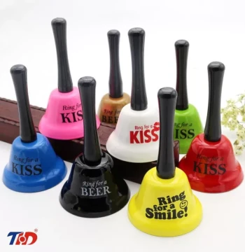 Handheld Bell for Class Senior Call Button Meal Ordering Kindergarten School Activities Live Streaming Events Loud Ringing Bell