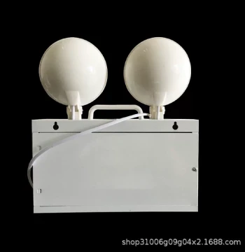 LED Emergency Lighting Dual-Head Fire Indicator Light, Safety Exit Emergency Evacuation Staircase Lighting, Wholesale from Manufacturer