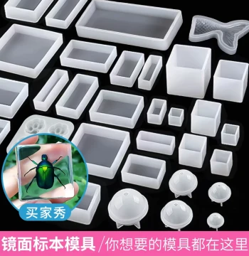 Handmade Insect Specimen Resin Casting DIY Kit, Silicone Mold and Tool Set