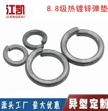 Grade 8.8 Hot-Dip Galvanized Spring Lock Washer M8 M12 M14 M16 M22 M27 M36 M39 M48