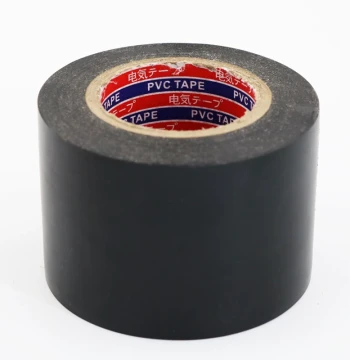High-Adhesion PVC Electrical Tape, Waterproof Cloth, Extra-Wide Large Roll, Electrical Insulation Tape, Wire Tape in Black and White