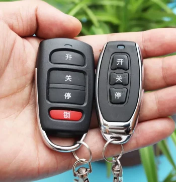 Metal Universal Cloning Remote Control for Electric Garage Doors, Rolling Shutters, Barrier Gates, Retractable Gates