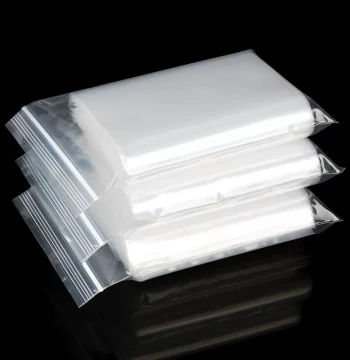 PE Self-Sealing Bags Zipper Lock Bags Sealed Storage Bags Fresh-Keeping Bags Custom Thickened Transparent Small Self-Sealing Bags