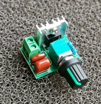500W Dimming Board, Stepless Temperature/Voltage/Speed Controller for Electric Stoves and Fans, Infrared Strip Light Switch 220V