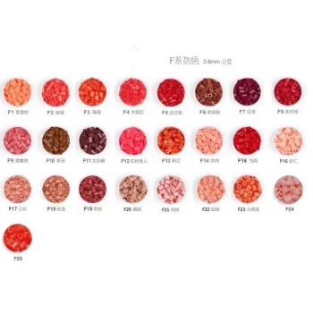F Series Posuo Perler Beads MARD Yellow Beans DODO Xiao Wu COCO Same Source 2.6mm Small Bead Refill Pack