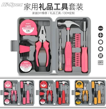 Household Tool Kit Set with Hex Wrenches, Screwdrivers, and Pliers for Daily Home Repairs
