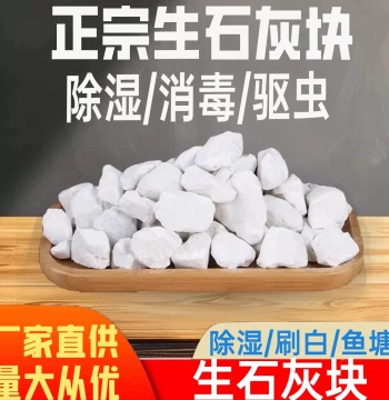 Quicklime Blocks 10 jin for Fish Pond Disinfection, Water Purification, Soil Improvement, Tree Whitewashing, and Mold Prevention
