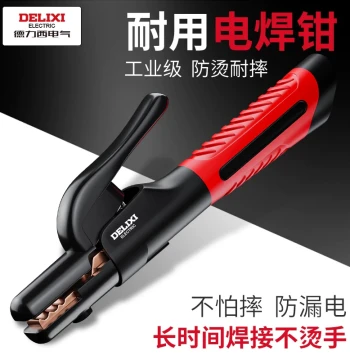 Delixi Welding Torch Clamp New Model Electric Welding Gun Industrial Grade Heat-Resistant Welding Clamp TIG Welding Gun Accessory Copper Welding Clamp