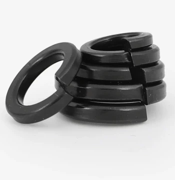 Grade 12.9 High Strength Black Split Lock Washers Open Spring Washers Elastic Washers M2 M3 M4 M5 M6 M8 M10 M48 GH