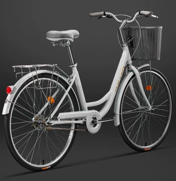 PHILLIPS Women's Commuter Lightweight Bicycle for Work and Daily Travel, Standard 24-inch 26-inch for College Students Men and Adults
