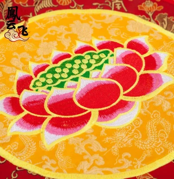 Hot Selling Buddhist Altar Kneeling Pad, Lotus Prostration Cushion, Meditation Sitting Mat for Worship