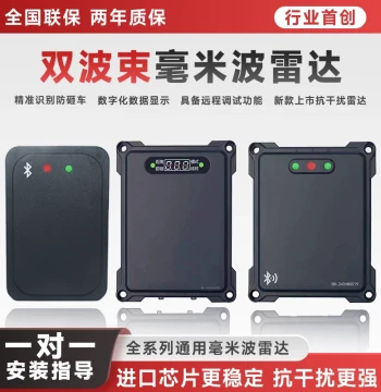 79G Radar Ground Sensor for Barrier Gates, Anti-Crush Radar for Parking Lots, Mobizhi Radar Gate, Millimeter-Wave Radar Detection