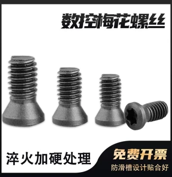Tool Holder Screws Grade 12.9 for CNC Milling Inserts and Drill Heads, Torx U-Drill Screws M2 M2.2 M2.5 M3 M3.5 M4 M5