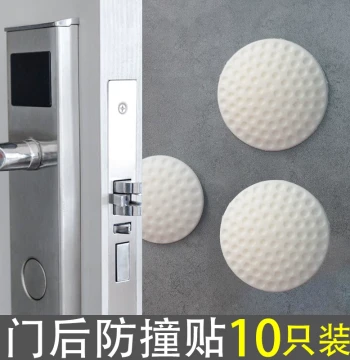 Silicone Bumpers for Door Handles, Toilet Seats, Windows, and Refrigerators - Silent Suction Cup Protectors to Prevent Collisions at Home