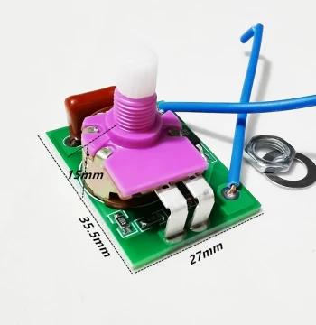 100W 500W Dimming Board Temperature Voltage Speed Controller Stepless Variable Speed Electric Stove Fan 220V Infrared Lamp Switch