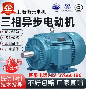 Three-Phase Asynchronous Motor, Full Copper National Standard 11/15/18.5/22/37/45/55KW Motor 380V
