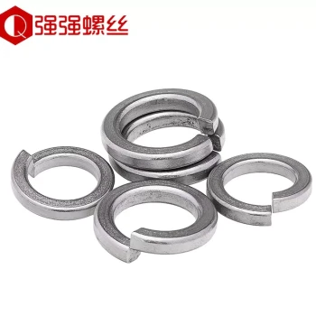 Qiangqiang 201 Stainless Steel Spring Lock Washer, Split Washer, Shim M2-M24