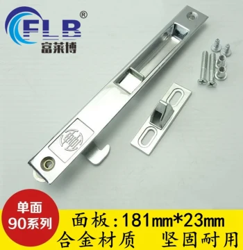 Vintage Style 90 Series Aluminum Alloy Door and Window Single-Sided Hook Lock, Double-Sided Hook Lock for Sliding Doors and Windows