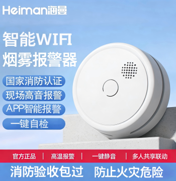 Smart Smoke Alarm for Home Use with Wireless Networking, Mobile Connectivity, and Dedicated Fire Safety Smoke Sensing Detection
