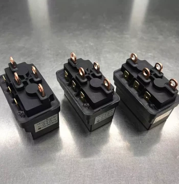 12V 24V 36V 48V Vehicle-Mounted Mini Hoist, Electric Winch Relay, Electromagnetic Switch Contactor 120A
