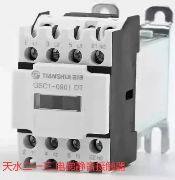 GSC1-0901DT CJX4-0901DT Tianshui 213 Elevator Dedicated Silent AC Contactor