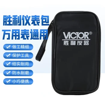 Victor Digital Multimeter Carrying Case - Universal Canvas Storage Bag for Instruments