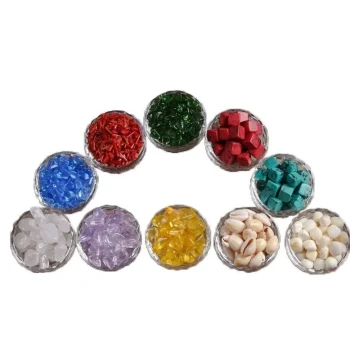 Natural Seven-Gemstone Buddha Offering, Natural 10-Type Buddhist Seven-Color Stone Mix for Mandala Plate Use, 1 Jin