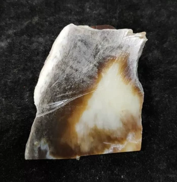 441g Hetian Jade Sugar-White Mountain Material Cut Block Rough Stone - Qiemo Red Sugar White Flesh Oily Carving Material with Clear Texture