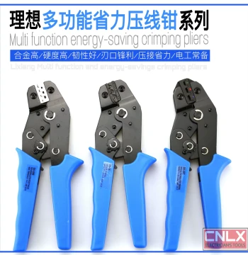 SN Wiring Terminals Tube Terminals Crimping Pliers Electrician Terminal Pliers Multi-function Dupont Wire Clamping Pliers