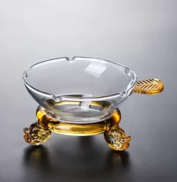 Glass Tea Strainer Filter Mesh Infuser Separator for Gongfu Tea Sets and Serving Pitchers