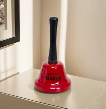 Handheld Bell for Classroom Use, Elderly Call Bell, Prop Bell, Children's Ringing Toy with Push Button