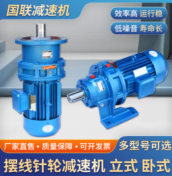Cycloidal Pinwheel Reducer Vertical and Horizontal Type, Standard Pure Copper Core Motor Integrated Reducer Factory Direct Price