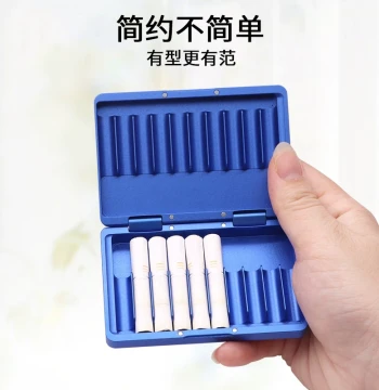 IQO Pod Storage Box - Aluminum Alloy Magnetic Flip-Top Case Holds 20 Pods - Moisture-Proof Protective Case for IQS Gen 3/4/5/6