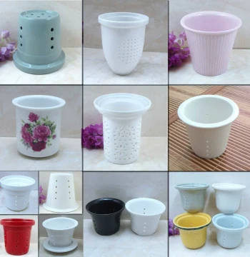 Ceramic Tea Strainer Tea Filter Mesh Tea Separator Tea Net Mug Glass Cup Tea-Water Separation Liner Tea Filter