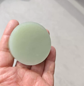 Natural Xinjiang Hetian Jade Green-White Bracelet Core Plaque Material Hard Material Pendant Hanging Ornament Jade Material Crack-Free Free Shipping