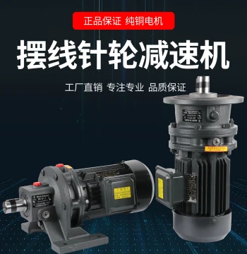 Cycloidal Pinwheel Reducer - Integrated Vertical/Horizontal Motor Gearbox, Changzhou Pure Copper BWD Direct-Connect Three-Phase
