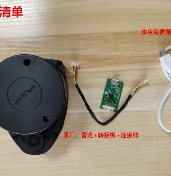 SLAMTEC RPLIDAR-A1 360° LiDAR for ROS Robot Navigation and Obstacle Avoidance (Model A1M8)