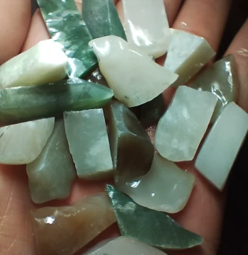 Hetian Jade Edge Small Fragments, Random Shipment