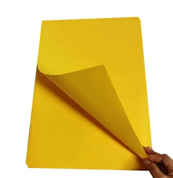 Yellow Paper, Blank Paper, Ritual Text Paper, High-Quality Paper for Copying Ceremonial Documents, 42x29 cm