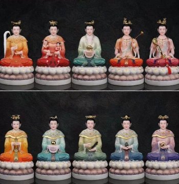 Wusheng Pishan Lishan Wuji Golden Body Support Astral Manjusri Samantabhadra Guanyin Bodhisattva Taishan Taiji Xishan Twelve Old Mothers