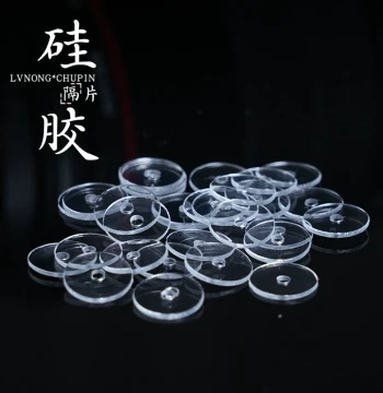 Invisible Transparent Ultra-Thin Silicone Spacers, Anti-Wear Pads for Wenwan Bracelets, Star Moon Bodhi, Vajra, Monkey Head DIY Beads