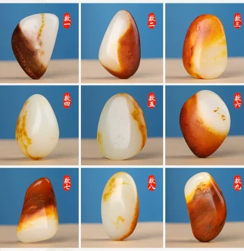 Xinjiang Hetian Jade Turning Luck Raw Stone Pendant for Women and Men, Jade Necklace, Jade Ornament