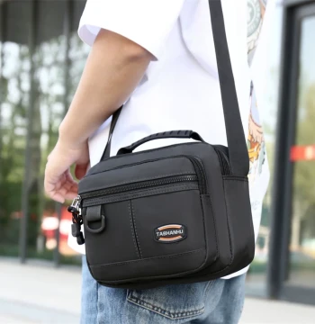 2025 New Thickened Oxford Cloth Handheld Tool Bag Portable Multi-Function Shoulder Bag Small Electrician Tool Kit