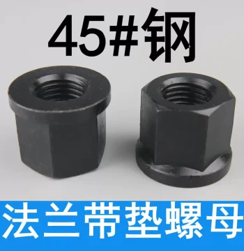 High-Strength Flange Nuts with Integrated Washer Mold Clamping Nuts M8 M10 M12 M14 M16 M18 M20 M22 M24 M27