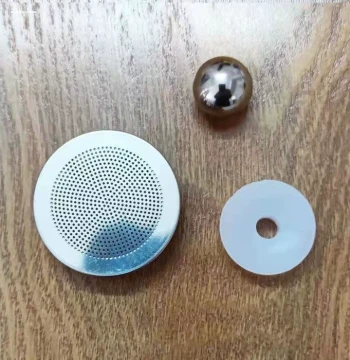 Magnetic Tea Set Glass Semi-Automatic Teapot Lid Steel Ball Marble Strainer Tea Brewer Steel Egg Iron Egg Accessories