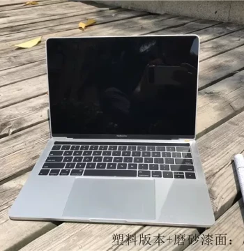 Apple Laptop Computer Model Display Prop for Showrooms, White Decoration, Order Now Get 2-Piece Set 13.3 inch