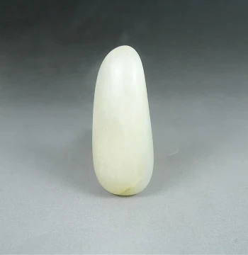 Xinjiang Hetian Jade Seed Material Raw Stone 27.9g Jade Pendant Natural Freeform Original Seed White Jade Hanging Ornament T